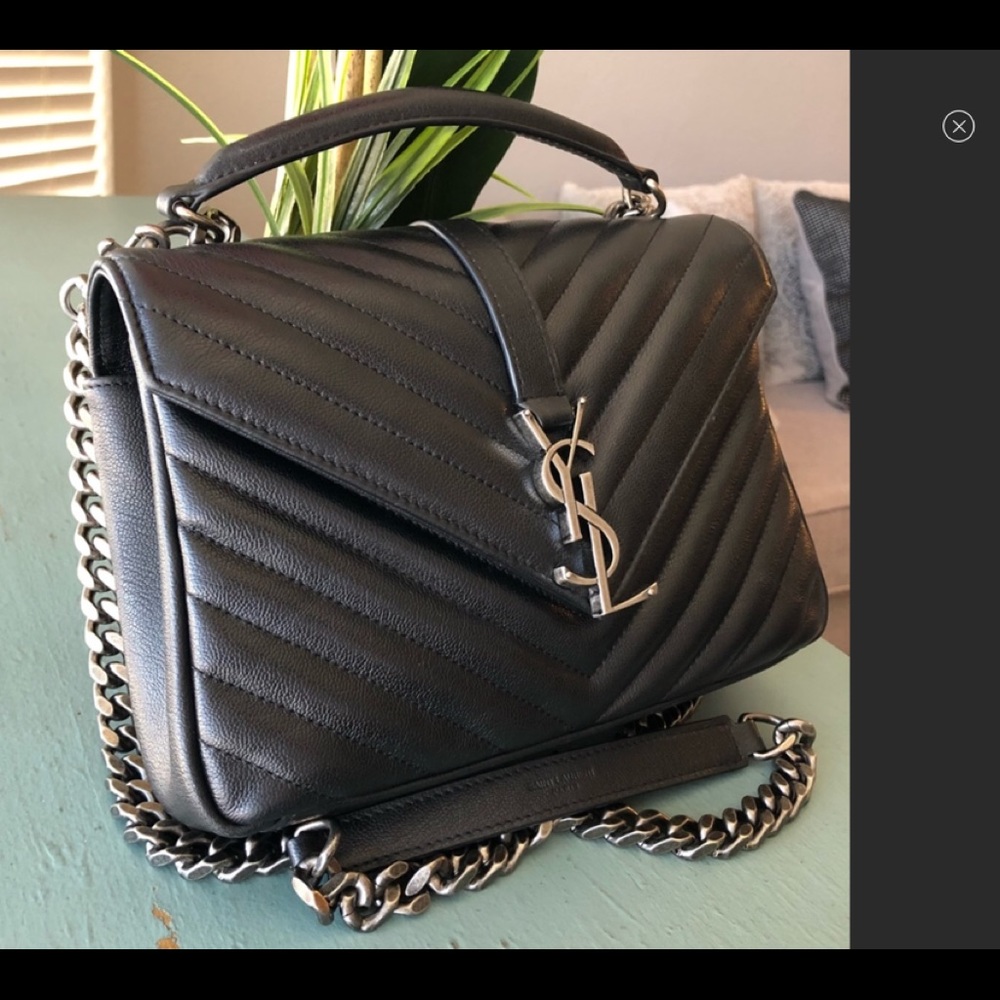 Ysl medium college bag!, 💜💜💜 - Picture 4 of 9